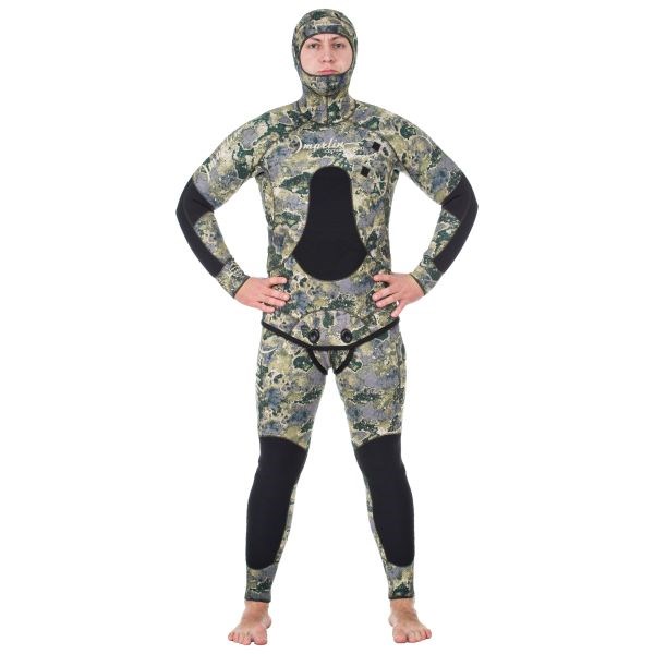 Гидрокостюм Marlin Camoskin Pro Sea Green 5 мм 2008294845 - фото 31028