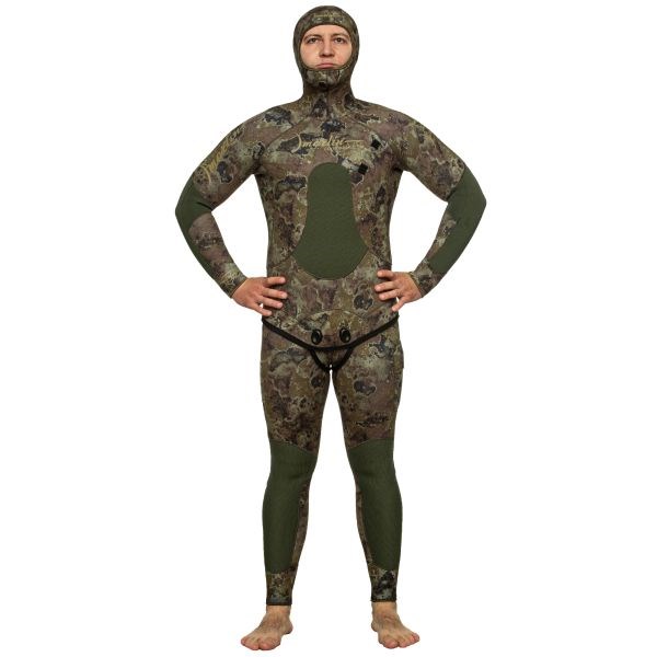 Гидрокостюм Marlin Camoskin Pro Green 5 мм 01682223545 - фото 31031