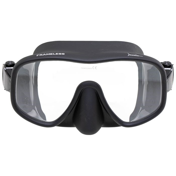 Маска Marlin Frameless Matte Black 90540834 - фото 31839